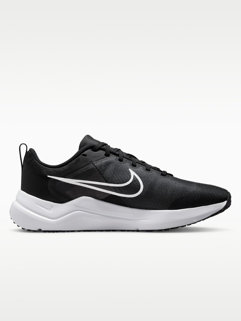Nike Downshifter 12 Women’s Size 7.5 Wide Black White Running Shoes Nib Athletic